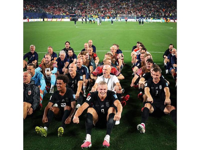 Image from: FIFA World Cup 2026: "The whole nation is rowing together," says Norway coach Solbakken after historic win over Brazil