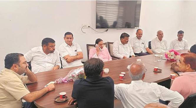 Image from: Haryana Diary: Speculation over Cong MLA’s presence at BJP meets