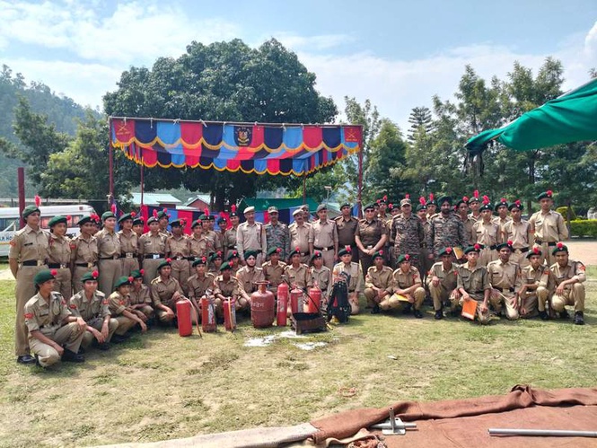 Image from: 28 NCC cadets participate in Combined Annual Training Camp