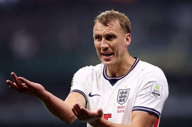 Image from: Dan Burn equals 60-year record despite only playing for 28 minutes in England's win against Mexico