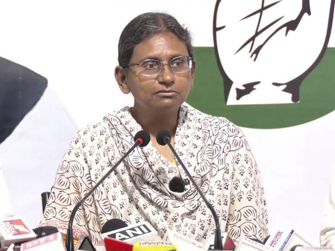 Image from: "Future of youth, farmers at stake": Congress' Meenakshi Natarajan slams Centre NEET paper leak, India-US trade agreement