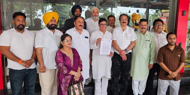 Image from: Nangal BBMB land dispute: ’Illegal removal’ of 70-year-old debris draws BJP’s ire