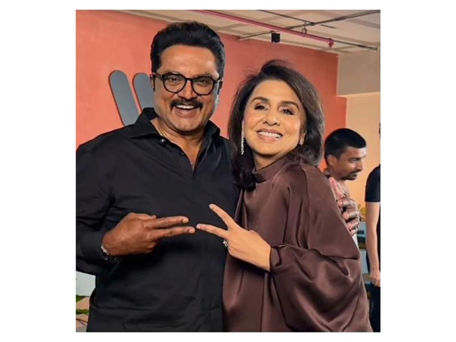 Image from: R Sarathkumar calls working with Neetu Kapoor a "cycle of life", says "we became family" on 'Daadi Ki Shaadi' sets