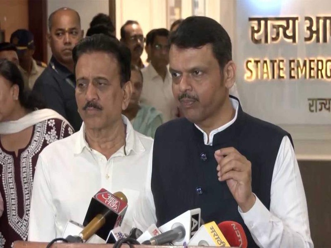 Image from: District administrations on high alert, Mumbai received a month's rain quota in four days: Maharashtra CM