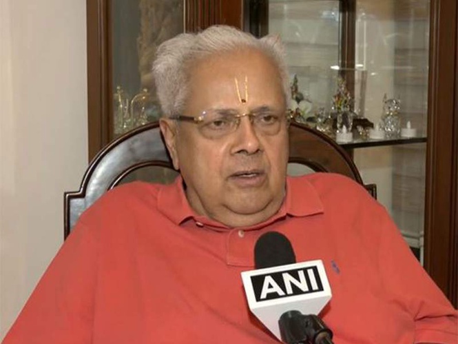 Image from: 'My faith restored': Ex-Union Home Secretary claims gold-plated Ramcharitmanas restored at Ayodhya Ram Mandir after complaint