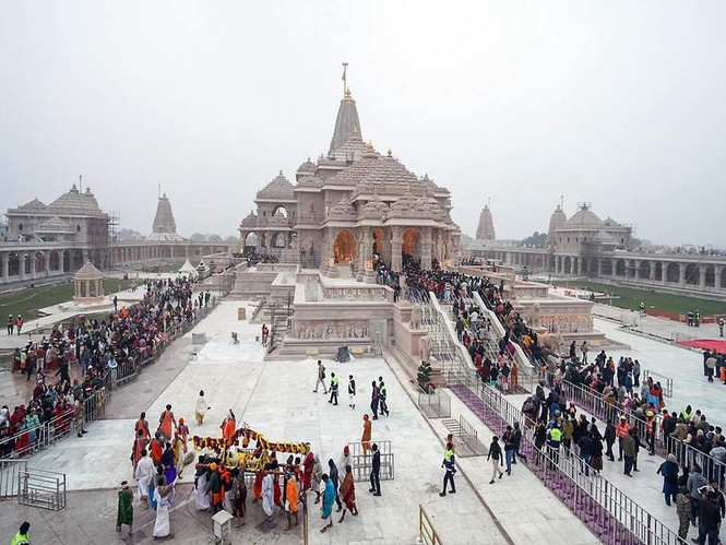 Image from: Ram Mandir Trust accepts resignations of Champat Rai, Anil Mishra; appoints Krishna Mohan as interim General Secretary