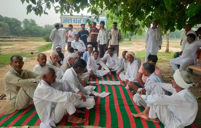 Image from: Sirsa villagers begin indefinite stir amid drinking water crisis