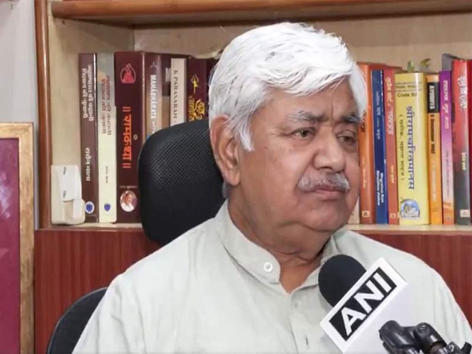 Image from: "Stop mudslinging untill SIT probe into Ram Mandir donation theft completed": VHP International President Alok Kumar