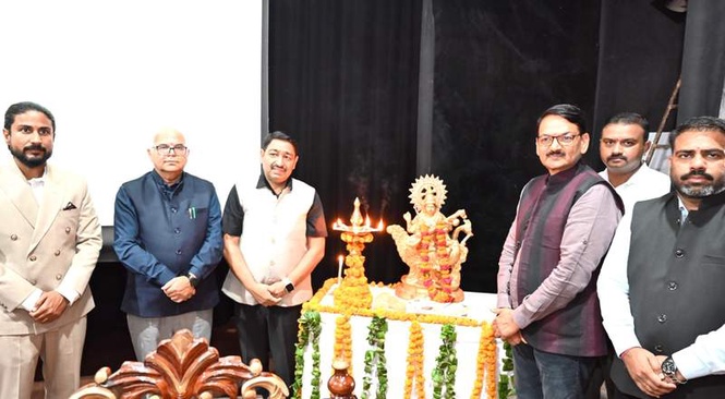 Image from: 500 take part in International AI, cybersecurity conclave at Mahendragarh varsity