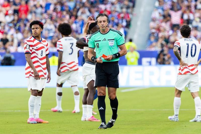 Image from: FIFA issue statement on World Cup referee Raphael Claus after Donald Trump comments