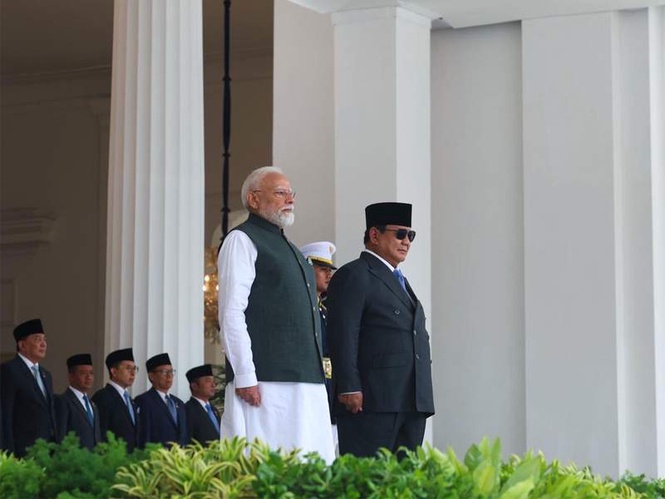 Image from: "PM's visit is significant step in advancing India-Indonesia Comprehensive Strategic Partnership": MEA