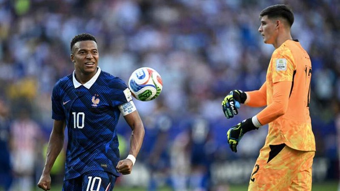 Image from: Kylian Mbappé condemns Paraguayan senator over 'despicable' racist abuse