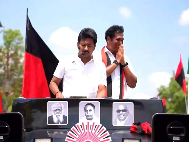 Image from: "EPS subservient to Centre, AIADMK-led NDA alliance a slave team": Udhayanidhi Stalin