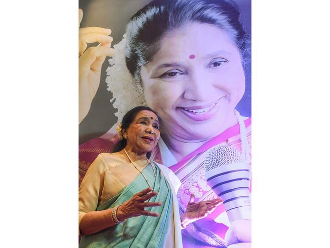 Image from: "Will remain immortal forever through her countless melodious songs": Arvind Kejriwal condoles demise of Asha Bhosle