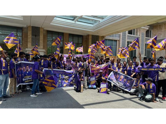 Image from: KKR hosts fan meet-up in Chennai, capturing the Knight Riders' spirit in city
