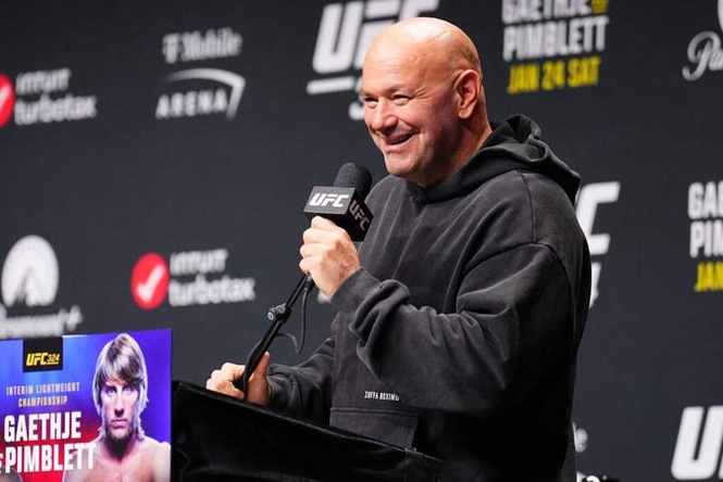 Image from: Dana White mocks Eddie Hearn after revealing shock fight offer