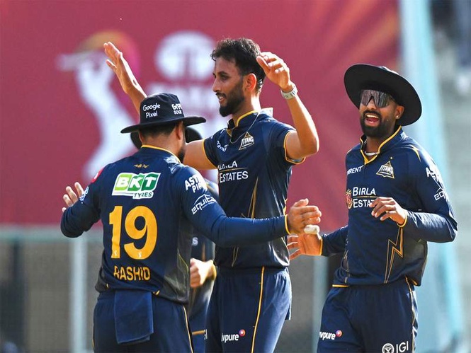 Image from: "Most important thing was the victory": Prasidh Krishna after POTM-winning performance for GT