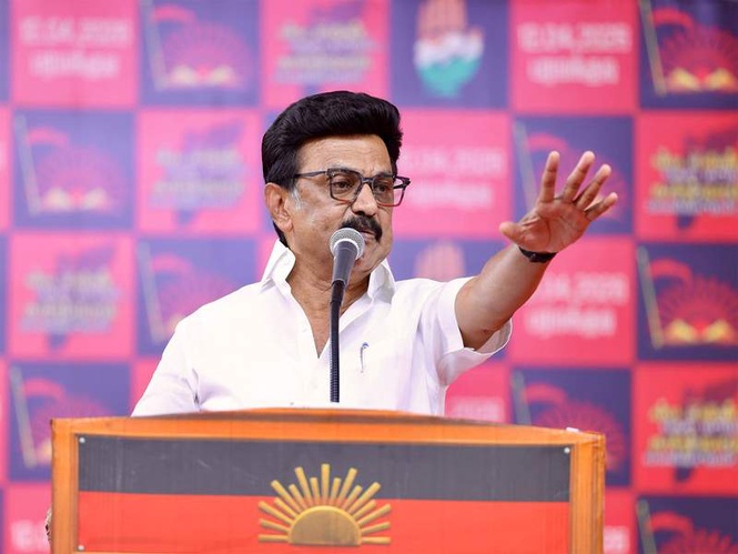 Image from: CM Stalin pitches 'Dravidian Model 2.0', seeks fresh mandate in upcoming Tamil Nadu polls