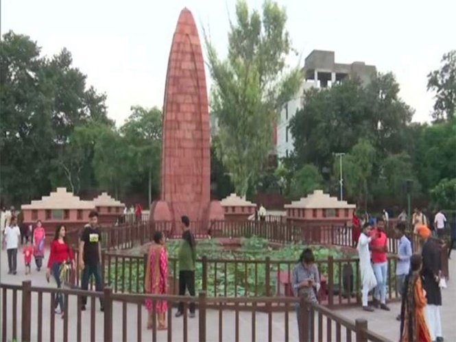 Image from: President Murmu, PM Modi pay tribute to Jallianwala Bagh massacre victims on 106th anniversary