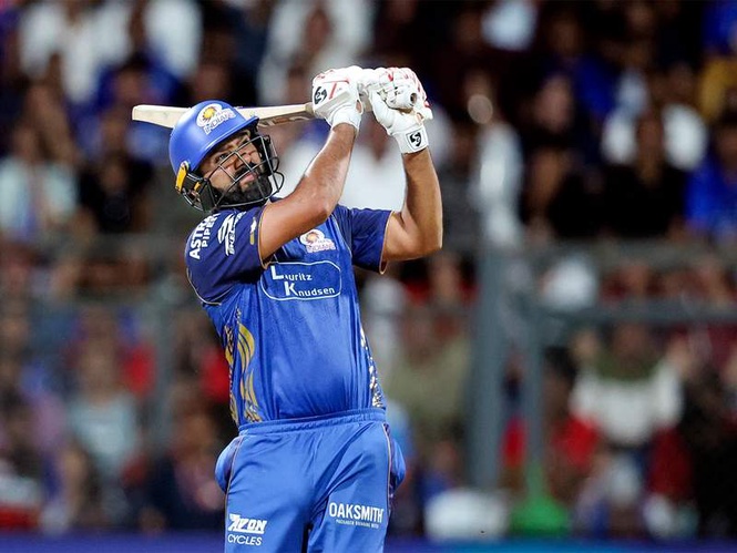Image from: Rohit Sharma completes 6000 IPL runs for Mumbai Indians