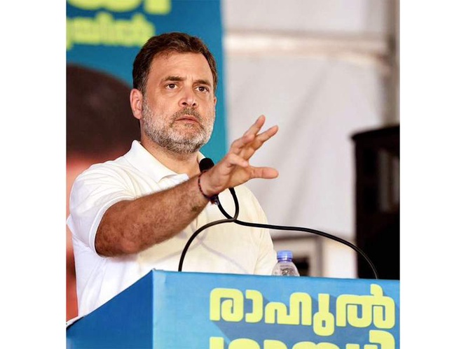 Image from: "Inequities posed by a rushed delimitation": Rahul Gandhi raises concern over increasing Lok Sabha seats for women's reservation