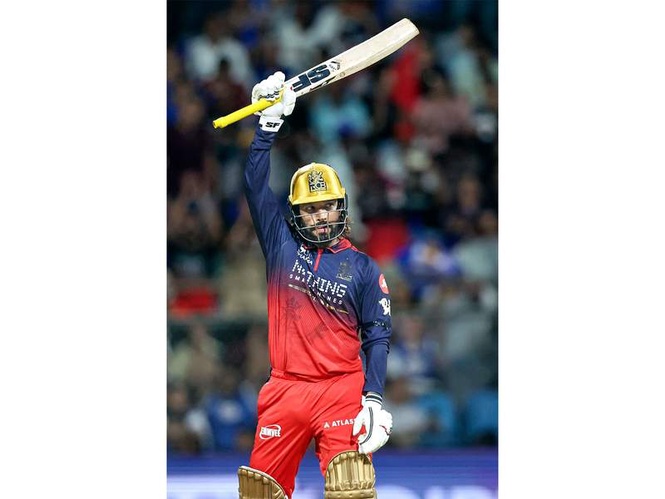 Image from: "It gives me confidence that we are scoring 200-plus consistently," says Rajat Patidar after RCB's win over MI