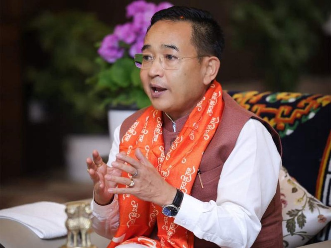 Image from: Sikkim CM reviews preparations for PM Modi's visit, focuses on statehood anniversary celebration
