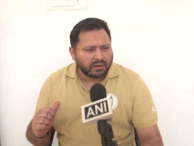 Image from: "JD(U) has become cell of BJP", alleges Bihar LoP Tejashwi Yadav