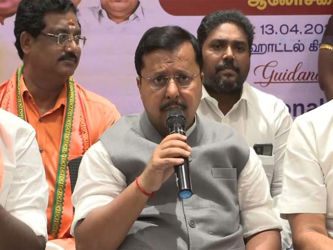 Image from: "Will restore respect of farmers, empower them": BJP's Nitin Nabin slams 'corrupt' DMK govt