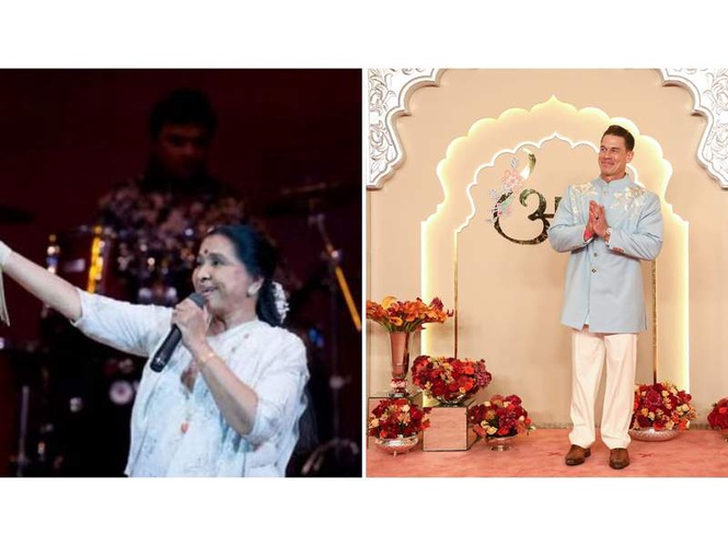 Image from: WWE icon John Cena pays tribute to legendary Asha Bhosle, internet reacts