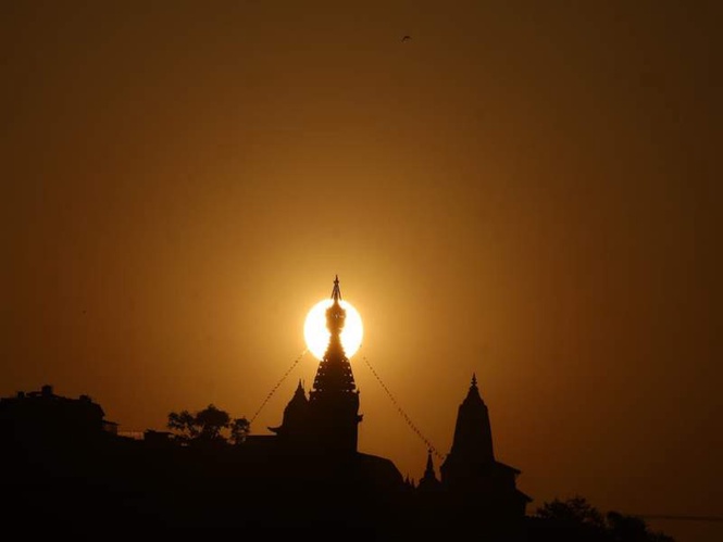 Image from: Nepal marks onset of New Year 2083 Bikram Sambat