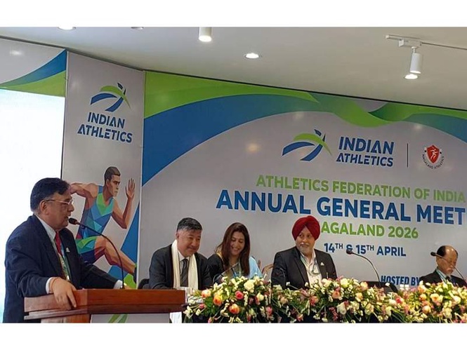 Image from: Athletics Federation of India kicks off two-day AGM in Kohima