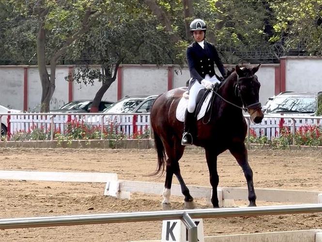 Image from: "I want to be part of the generation that puts Indian Equestrian on world map": Junior Equestrian Stasya Pandya