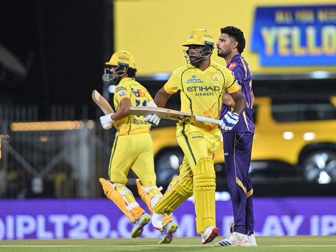Image from: IPL: CSK set 193-run target for KKR despite late slowdown in Chennai