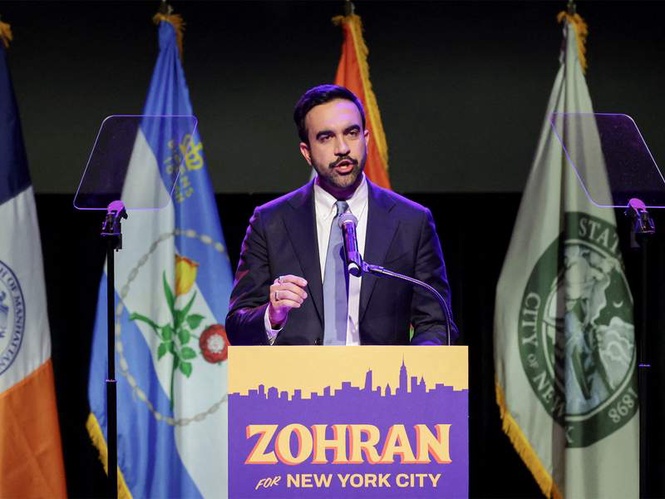 Image from: "Never again": NYC Mayor Mamdani promises to fight antisemitism on eve of Yom HaShoah