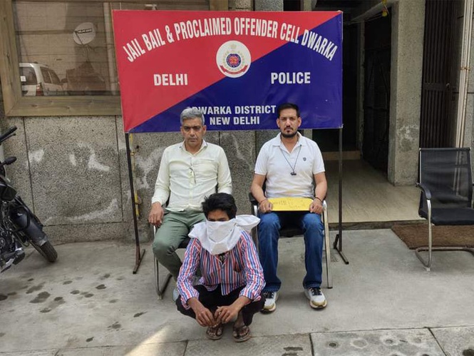 Image from: Delhi Police arrest proclaimed offender in Arms Act case