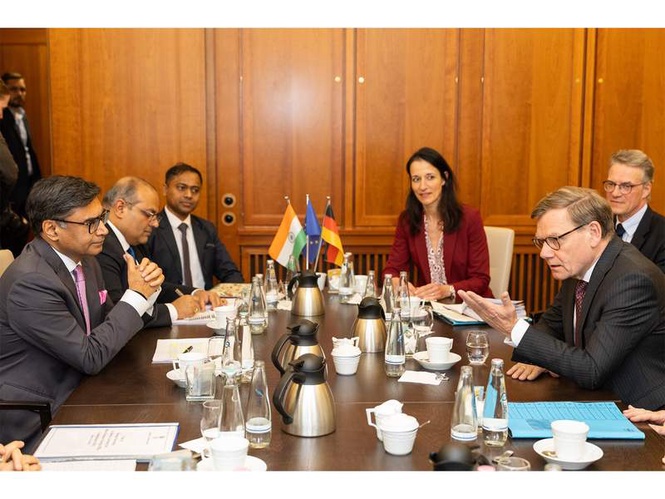 Image from: India, Germany agree to deepen strategic ties; Wadephul hailes progress