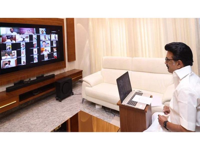 Image from: "Sword that hung over our heads has descended upon us...": MK Stalin calls for protests on Centre's delimitation move