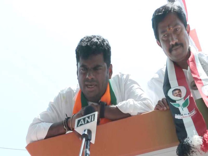 Image from: "We expect EPS to become Tamil Nadu CM...": BJP leader K Annamalai ahead of Assembly elections 2026