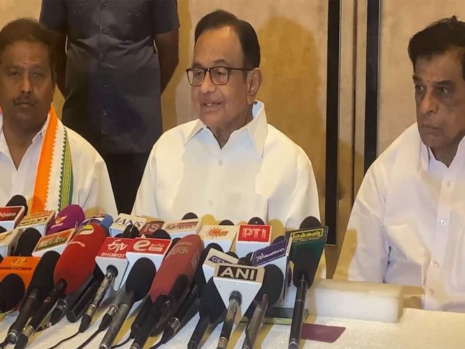Image from: Congress MP P Chidambaram demands 'fair' delimitation process