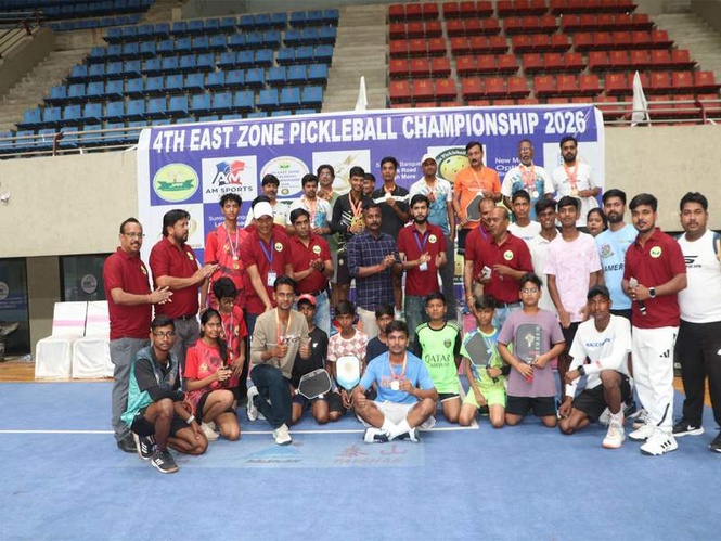 Image from: Rajiv Kumar, Prachenta Verma shine as champions at 4th East Zone Pickleball Championship 2025