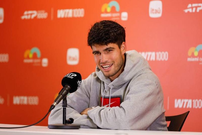 Image from: Carlos Alcaraz singles out two young Spaniards catching his eye on the ATP Tour