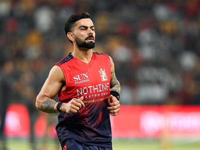 Image from: IPL: Kohli included as impact sub for RCB amid injury concern vs LSG
