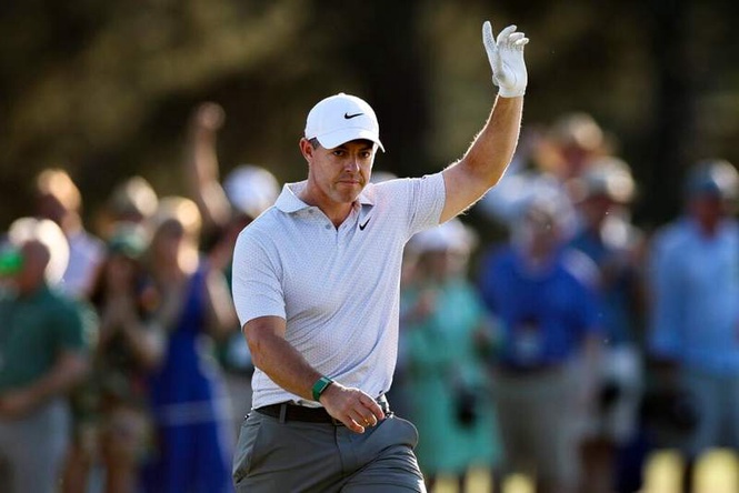 Image from: What Mason Howell says was the ‘worst part’ of watching Rory McIlroy chipping in on 17 at The Masters