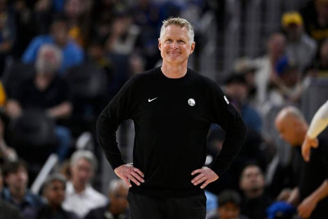 Image from: Steve Kerr gives insight on his Golden State Warriors future ahead of Play-In clash vs. Clippers