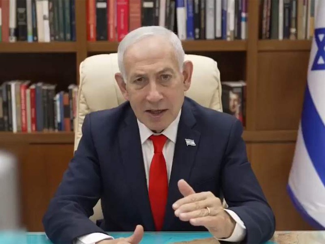 Image from: Israel intensifies strikes on Hezbollah, seeks "peace through strength": PM Netanyahu
