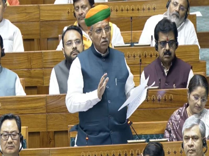 Image from: "No state will lose representation": Law Minister Meghwal as LS debates delimitation and women's quota