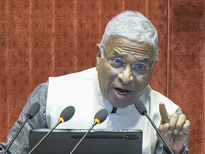 Image from: Rajya Sabha MP Harivansh Singh files nomination for Rajya Sabha Deputy Chairman post