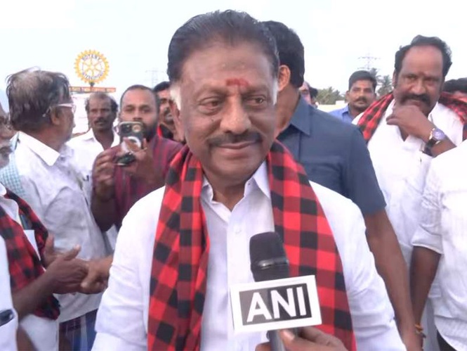 Image from: "Vital and needed": Former Tamil Nadu CM Panneerselvam backs DMK's black flag protest against delimitation