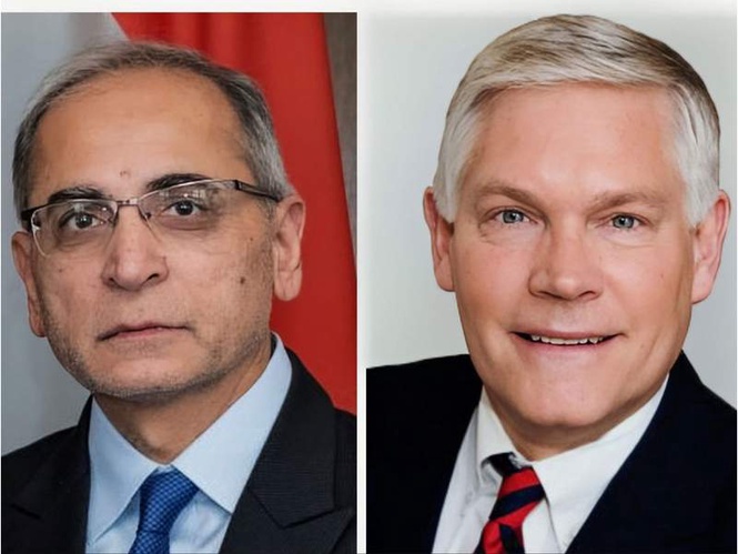 Image from: Indian Ambassador to US Kwatra, US Congressman Pete Sessions discuss strengthening India-US partnership